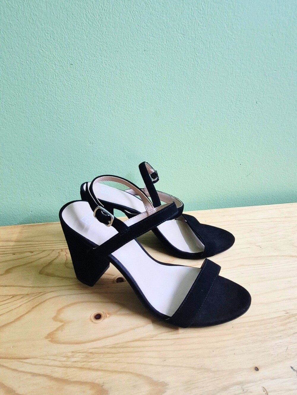 Classic Black Block Heels